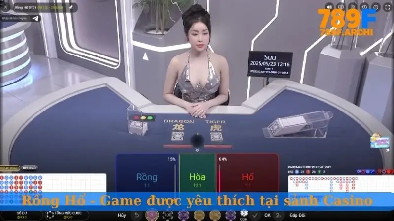 Rồng Hổ - Game được yêu thích tại sảnh Casino